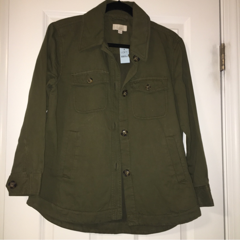 Nwt Loft Shacket